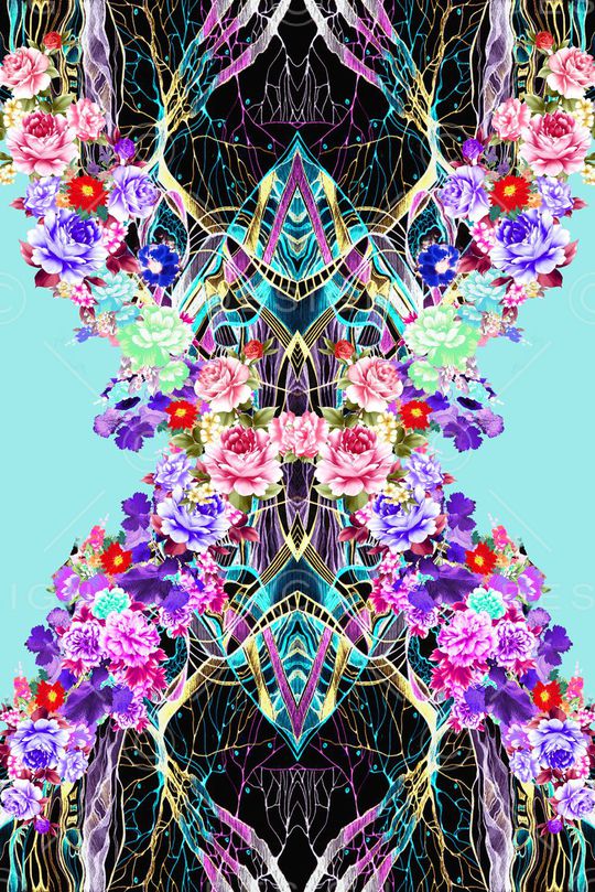 S-艺术花卉/Art印花华亿平台图片