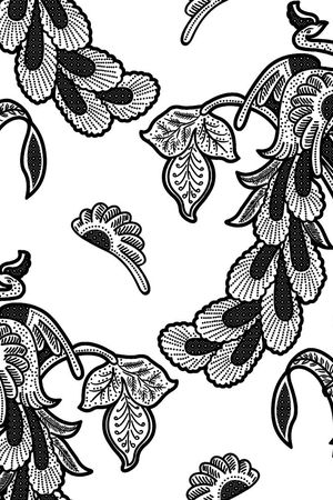 黑白华亿平台男装、睡衣印花华亿平台图片