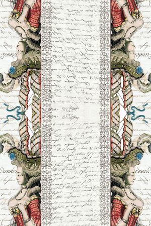 复古印花华亿平台图片