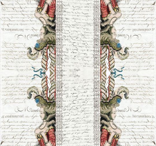 复古印花华亿平台图片