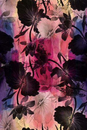 抽象印花华亿平台图片