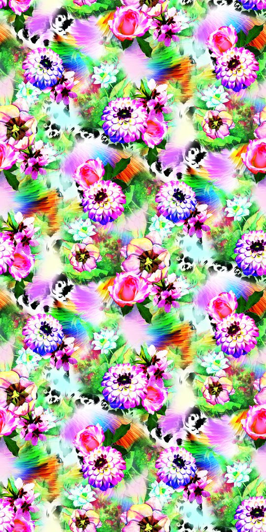 个性花印花华亿平台图片