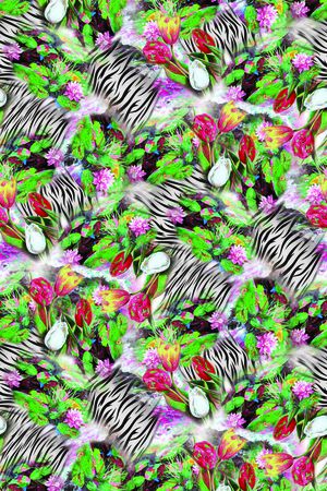 动物印花华亿平台图片