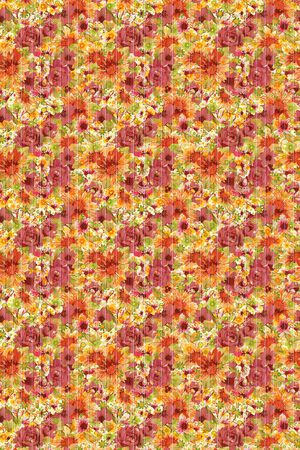 大花  花卉 小碎花印花华亿平台图片