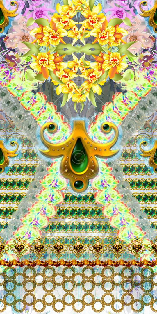 欧式印花华亿平台图片