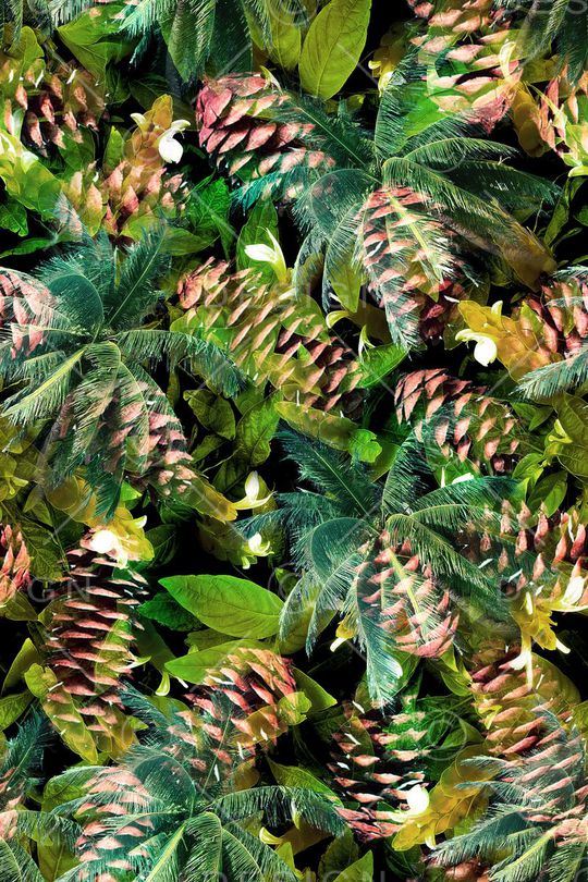 抽象印花华亿平台图片