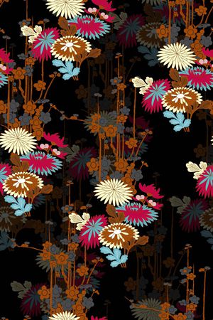 日式元素印花华亿平台图片