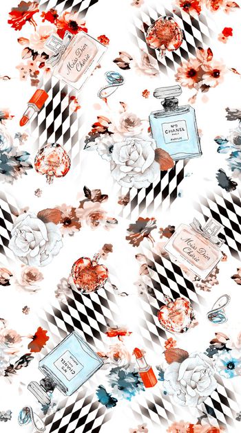 338332-英伦风格简约图形花卉-LAB1