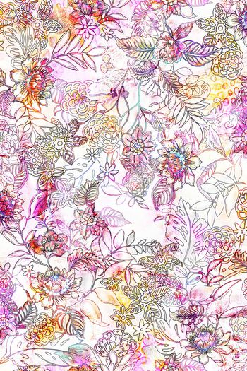 338448-多彩满版线条花