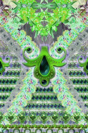 几何印花华亿平台图片