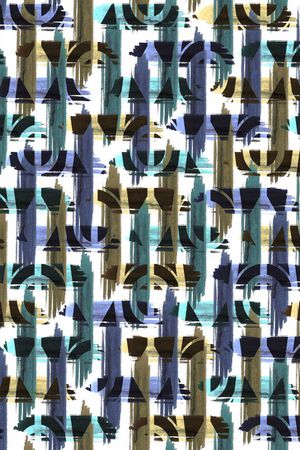 抽象印花华亿平台图片