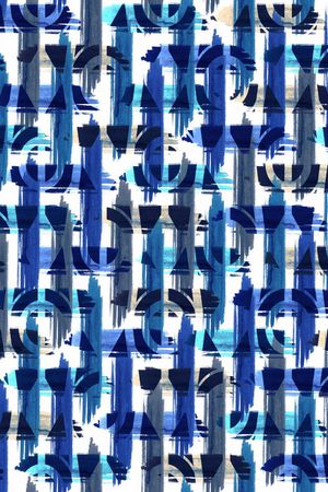 几何印花华亿平台图片