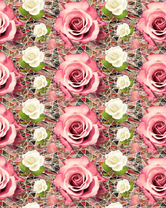 花卉植物印花华亿平台图片