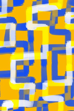 几何印花华亿平台图片