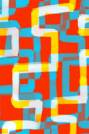 几何印花华亿平台图片