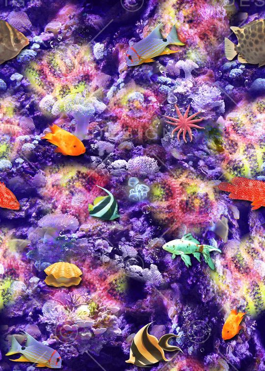 抽象印花华亿平台图片