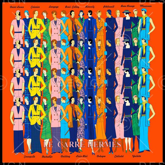 爱马仕印花华亿平台图片