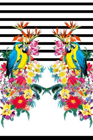 M-热带风/Tropical印花华亿平台图片