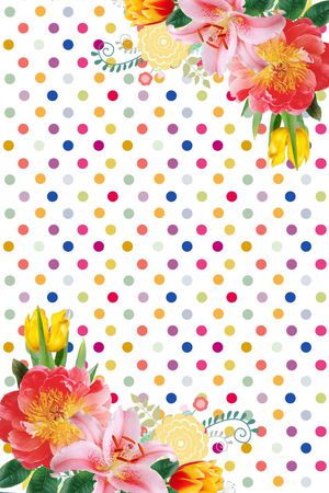 E-花卉几何/Flowers印花华亿平台图片