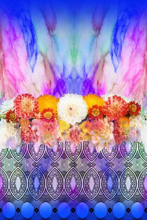 S-艺术花卉/Art印花华亿平台图片