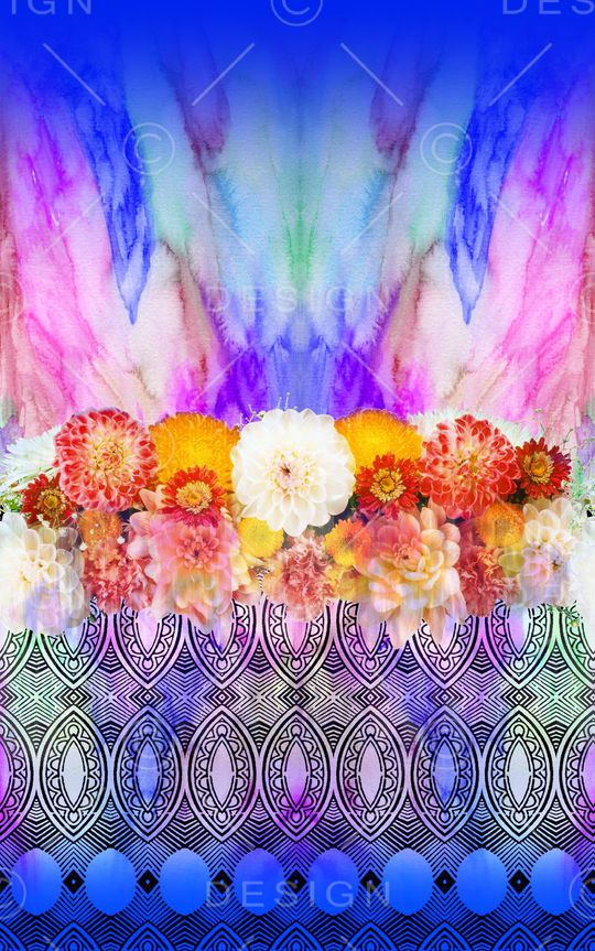 S-艺术花卉/Art印花华亿平台图片