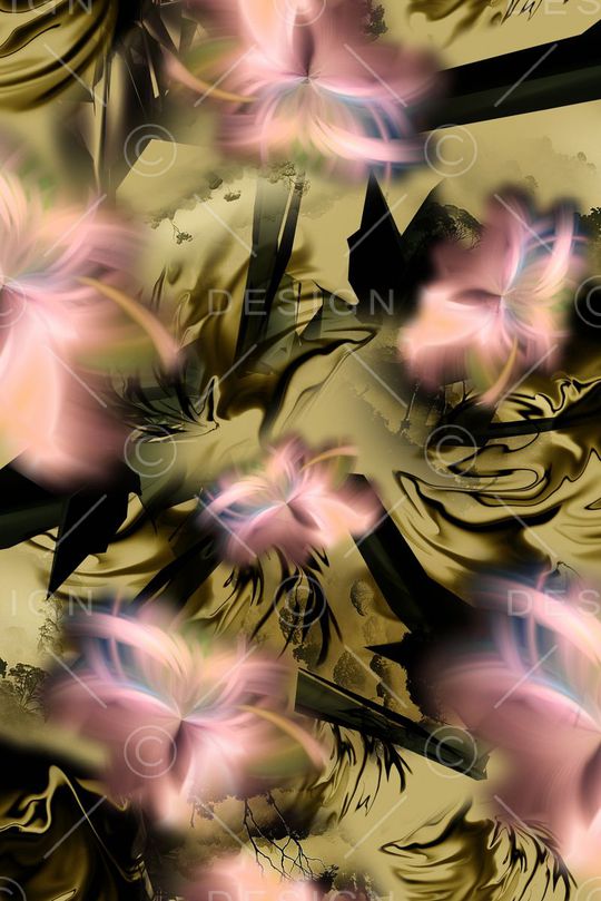 抽象印花华亿平台图片