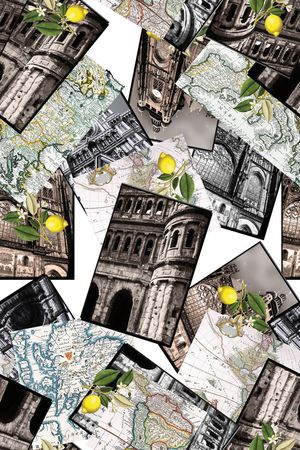 流行时尚花等印花华亿平台图片