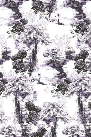 风景印花华亿平台图片