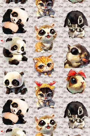 卡通印花华亿平台图片