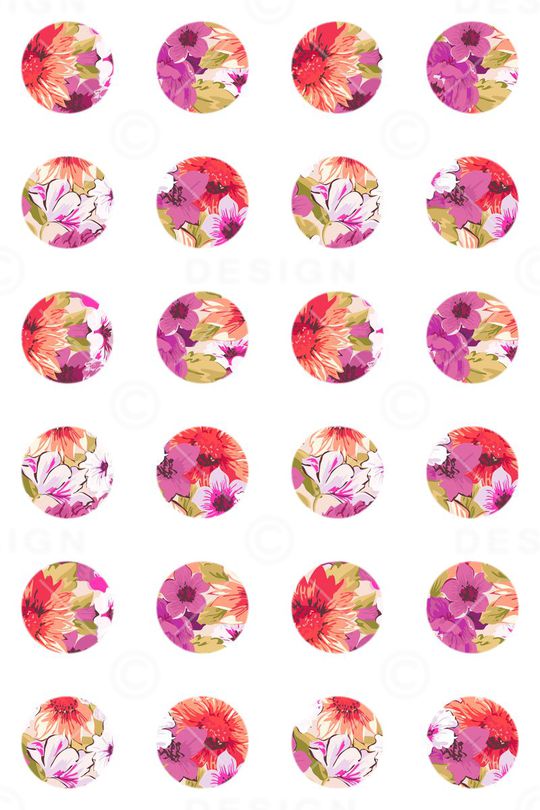 数字/字母/波点/波普印花华亿平台图片