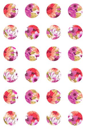 数字/字母/波点/波普印花华亿平台图片