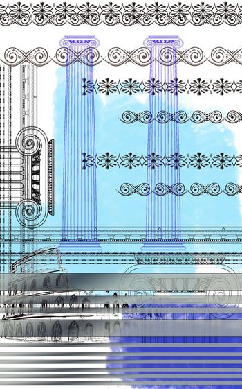 建筑/地表景观印花华亿平台图片