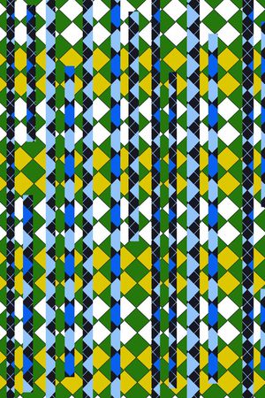 几何印花华亿平台图片