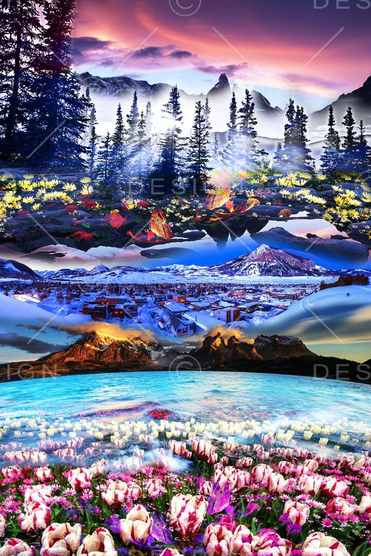 S-艺术花卉/Art印花华亿平台图片