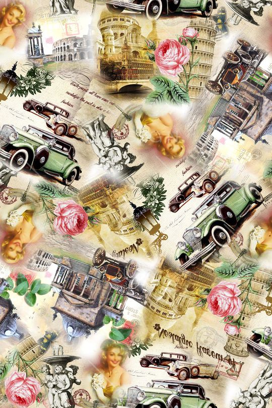 抽象印花华亿平台图片