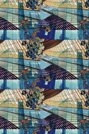 抽象印花华亿平台图片