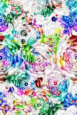 抽象简洁印花华亿平台图片