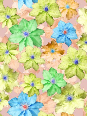 340225-多彩数码花卉