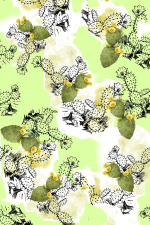 花卉植物印花华亿平台图片