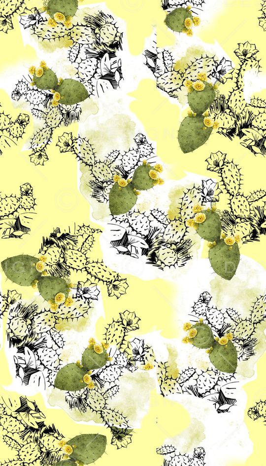 花卉植物印花华亿平台图片