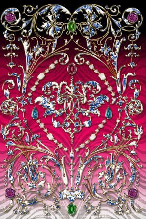 W-珠宝配饰/Jewellery印花华亿平台图片