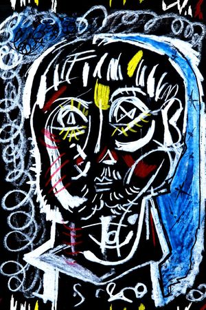 ♥红桃A〖艺术涂鸦〗印花华亿平台图片