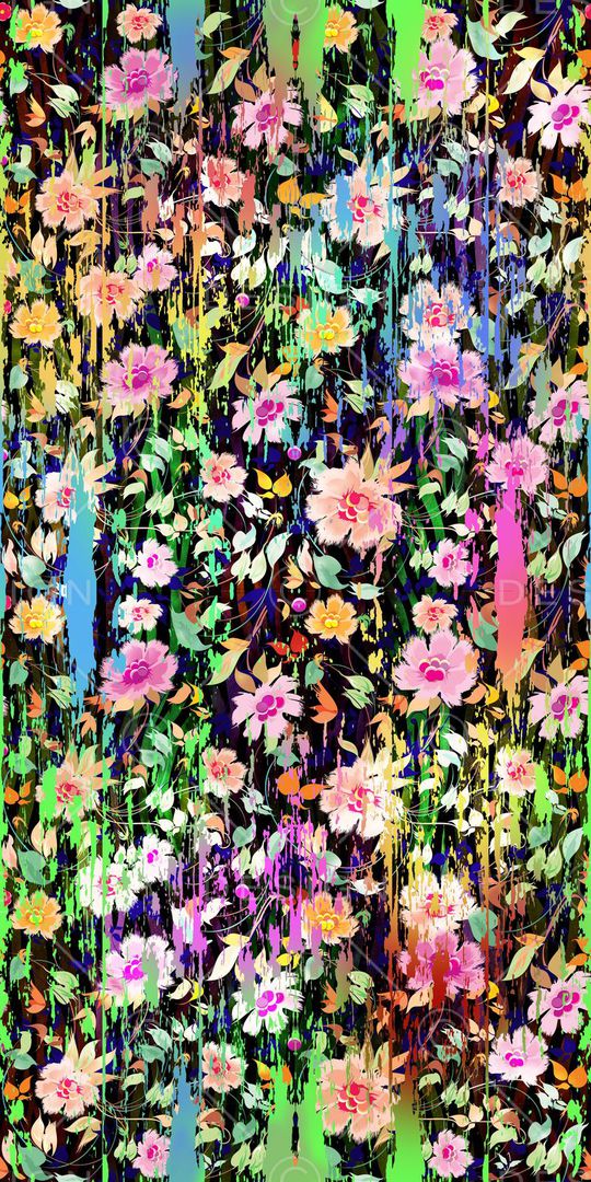 小碎花印花华亿平台图片