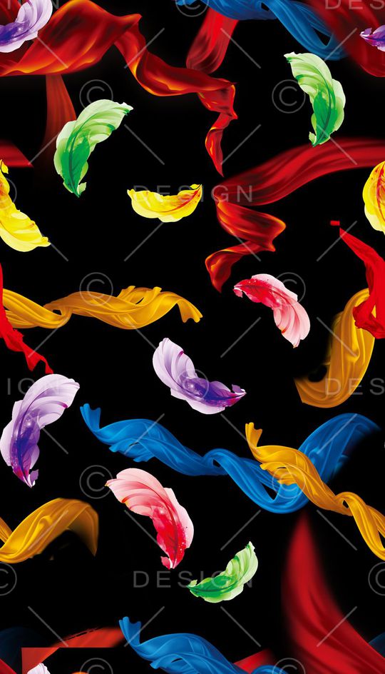 数字/字母/波点/波普印花华亿平台图片