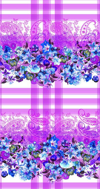 340763-格子花卉-2