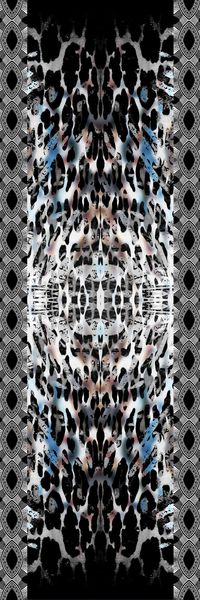 豹纹印花华亿平台图片