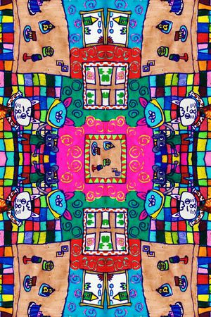 欧美创意、肌理、几何类印花华亿平台图片