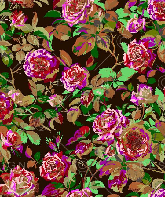 面料花印花华亿平台图片