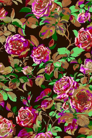 面料花印花华亿平台图片