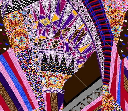 面料花印花华亿平台图片